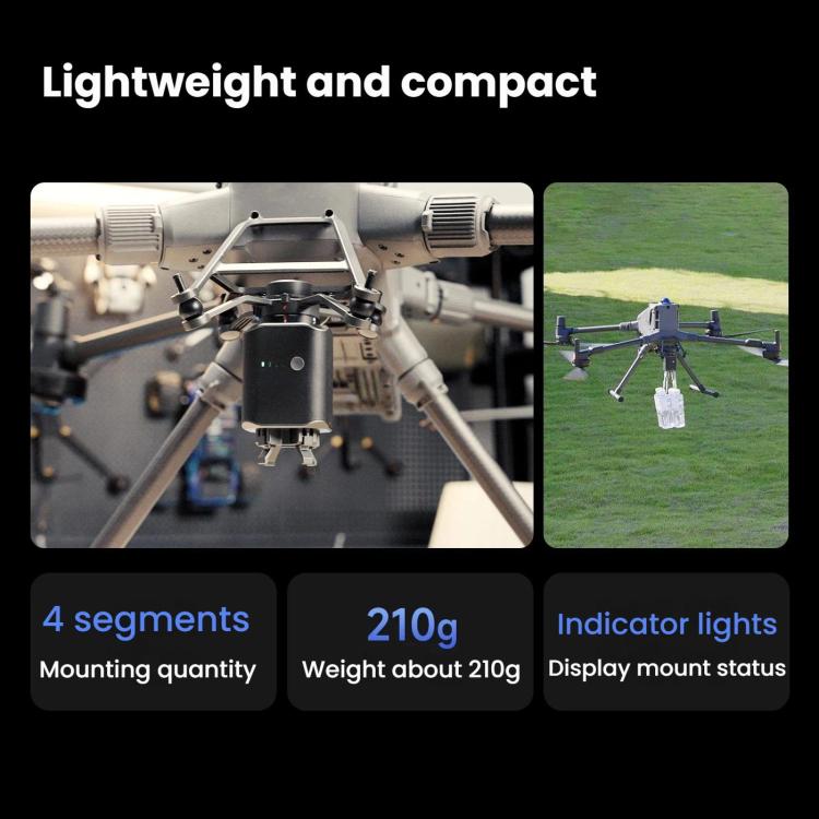LKTOP PT-4 For DJI Matrice 400 / M350 RTK 4-Stage Dropper