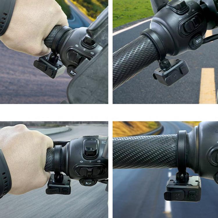 Q17 Bluetooth Riding Phone Remote Control Music Track Switch Remote For Motorcycle & Bicycle