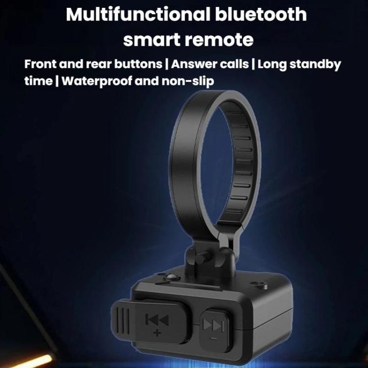 Q17 Bluetooth Riding Phone Remote Control Music Track Switch Remote For Motorcycle & Bicycle