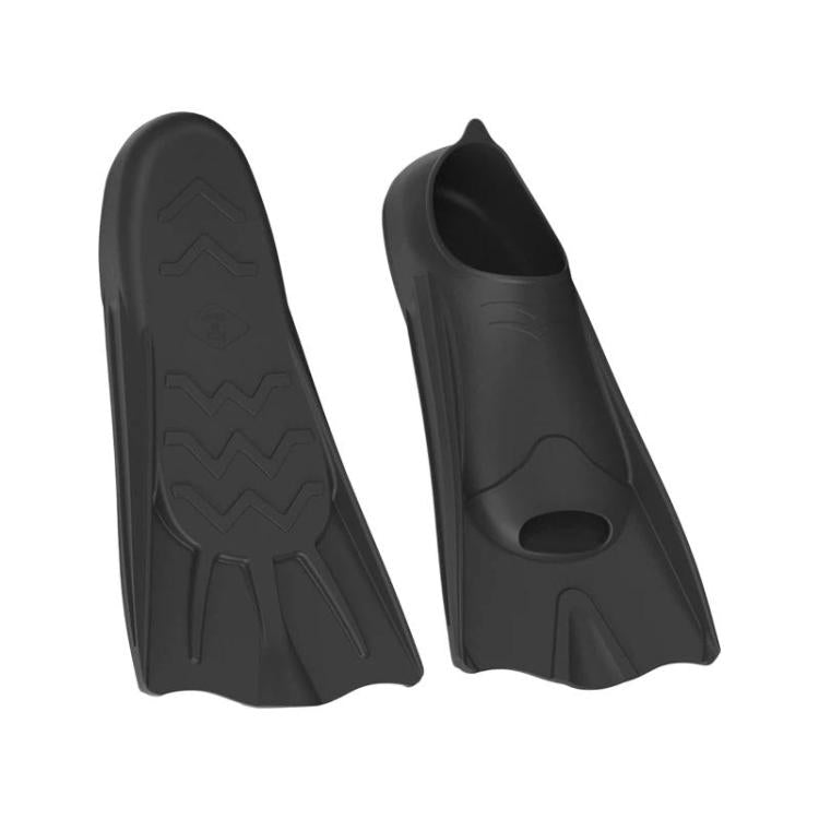 Swim & Dive Silicone Fins Long Flippers For Snorkeling & Water Sports, Size: 39-41