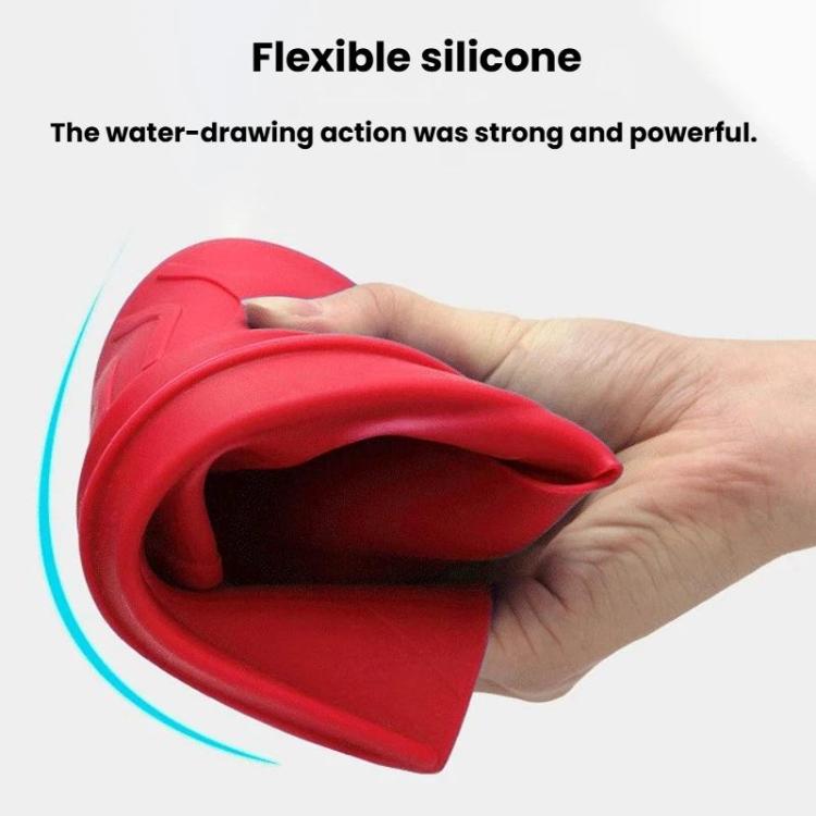Swim & Dive Silicone Fins Long Flippers For Snorkeling & Water Sports, Size: 30-32