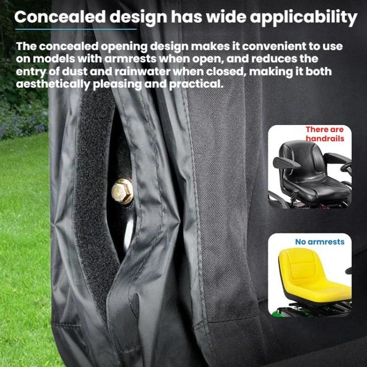 Outdoor Waterproof Sun-Protective Universal Lawnmower Tractor Seat Cover