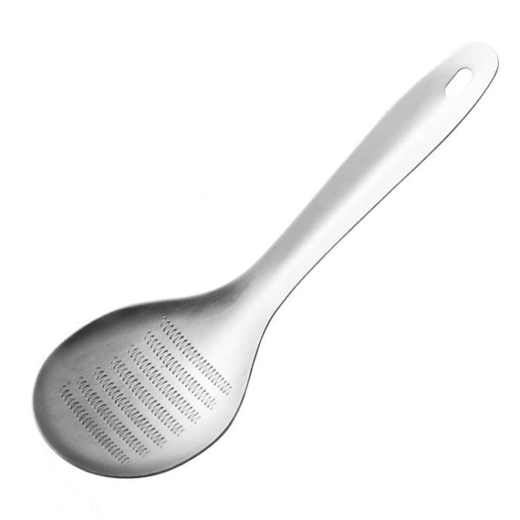 LsCook Ginger Garlic Grinder Manual Home Use Ginger Masher, Spec: 430 Steel Large Spoon Grinder