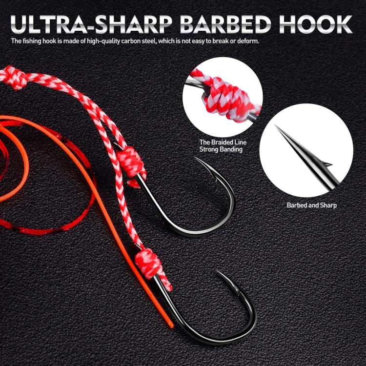 PROBEROS Luminous Squid Jigging Lures Vertical Saltwater Jigs with Silicone Skirt Laser Coating Metal Sinking Fishing Lures 80G