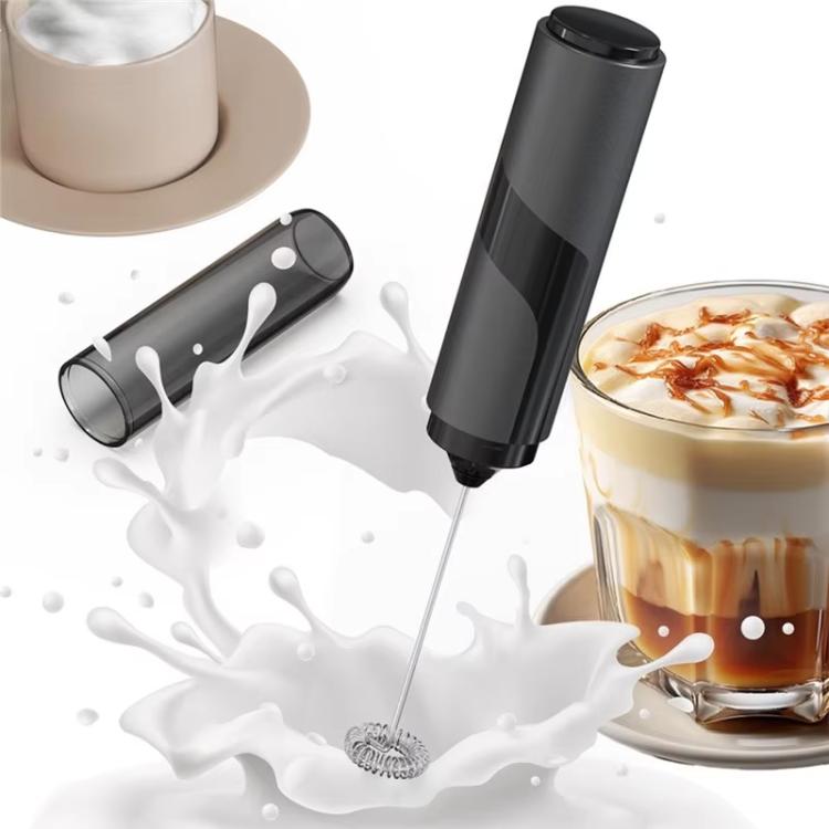 LsCook Coffee Milk Frother Compact Home Baking Tool Handheld Electric Milk Whisk - With Tube