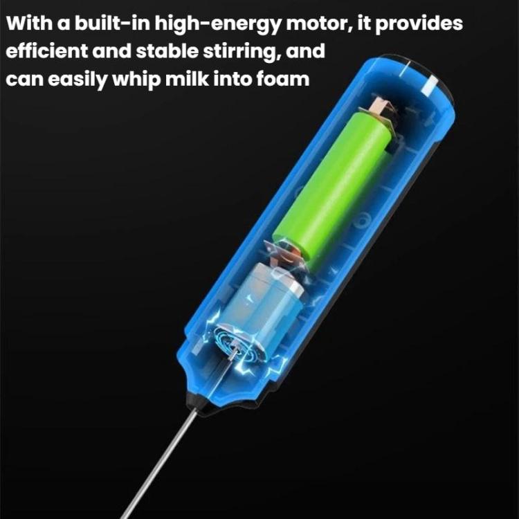 LsCook Coffee Milk Frother Compact Home Baking Tool Handheld Electric Milk Whisk - With Tube