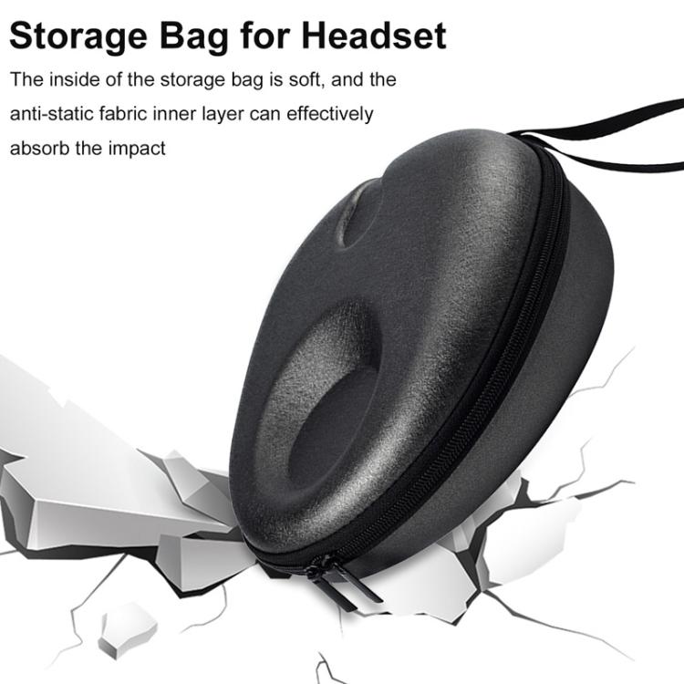 For Sony PS5 PULSE 3D Portable Bluetooth Headphones Storage Box EVA Shockproof Storage Case