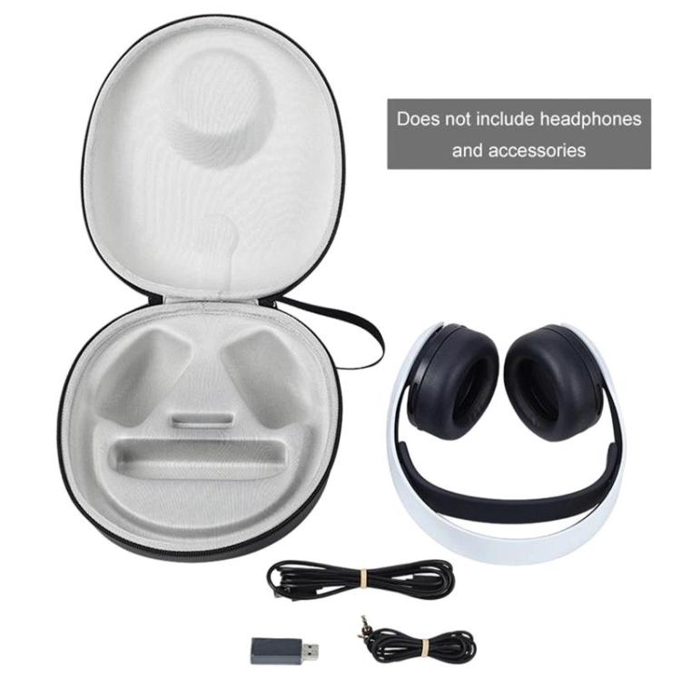 For Sony PS5 PULSE 3D Portable Bluetooth Headphones Storage Box EVA Shockproof Storage Case