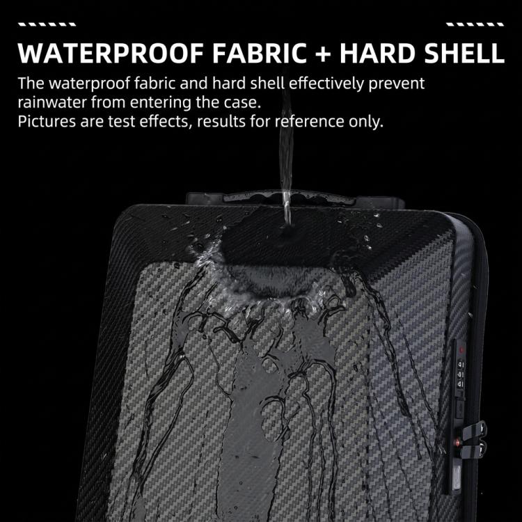 Hard Shell Laptop Backpack for Men 16inch Gaming Backpack with Combination Lock & USB Port