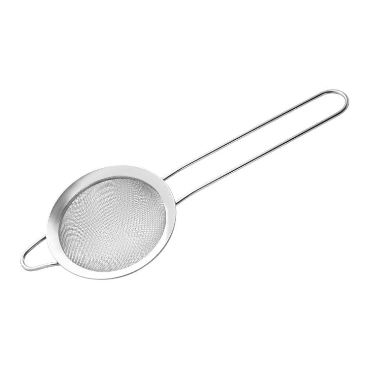 LsCook Round Base 304 Stainless Steel Milk Juice Mesh Strainer Ultra-Fine Kitchen Flour Sifter