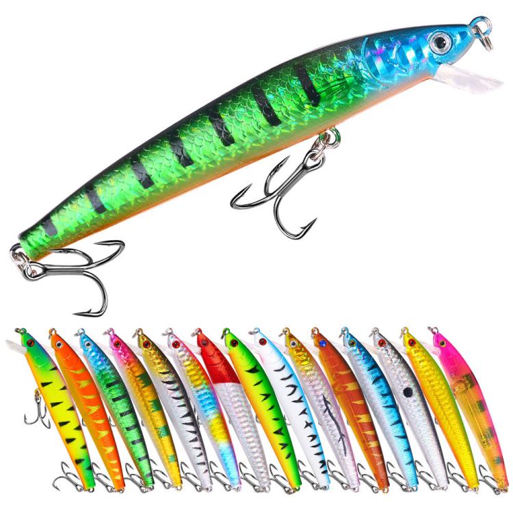 HENGJIA MI178 Minnow Lure Drop-Shot Style Micro-Sinking Bait For Freshwater Predatory Fish