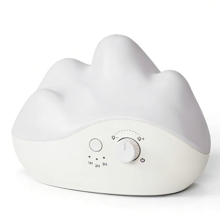 Cloud-shaped Dual-Fluid Aromatherapy Diffuser Waterless Pure Essential Oil Automatic Diffuser With Night Light No Essential Oils