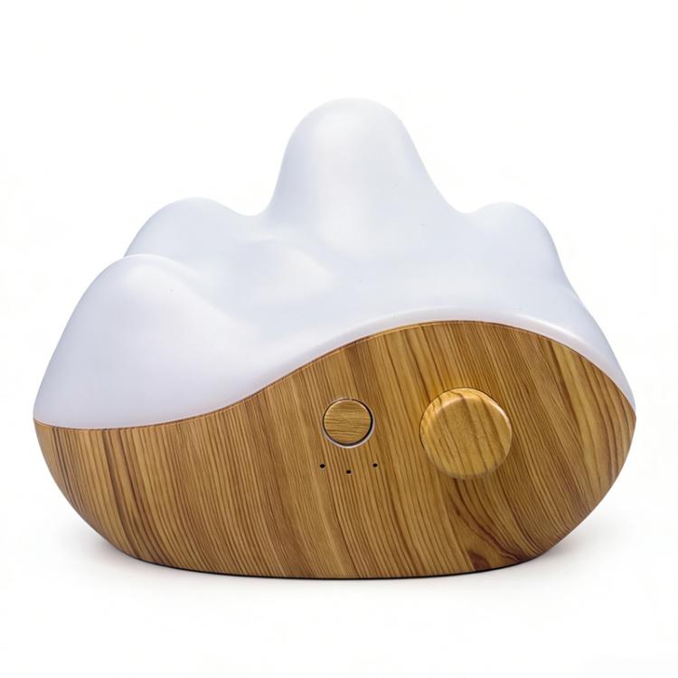 Cloud-shaped Dual-Fluid Aromatherapy Diffuser Waterless Pure Essential Oil Automatic Diffuser With Night Light No Essential Oils