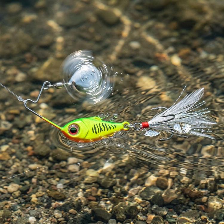 HENGJIA VIB054 6cm 15g Metal Lure Vibrating Spinnerbait