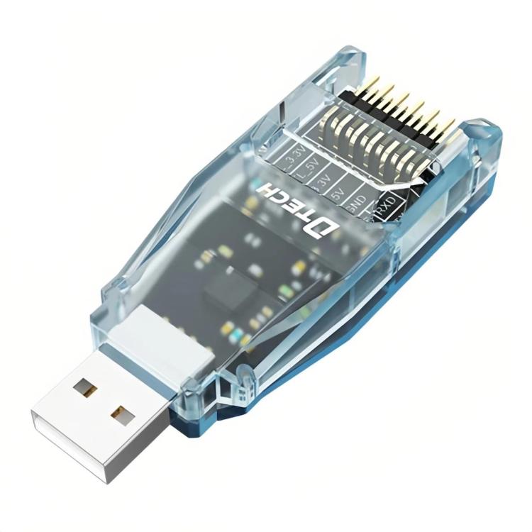 DTECH USB To RS485 Push-Button Serial Port Module, Specifications: TTL Pin-Type FTDI Chip IOT5093