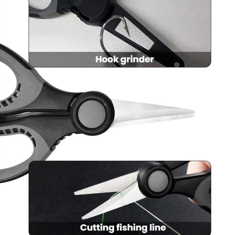 Lure Fishing Scissors With Serrated Blade For Cutting Fishing Line