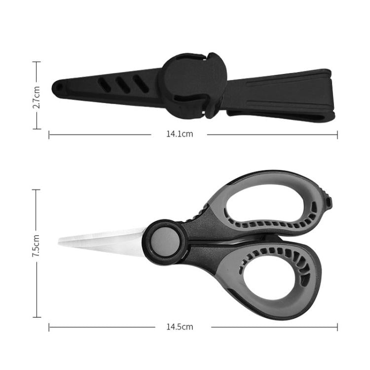 Lure Fishing Scissors With Serrated Blade For Cutting Fishing Line