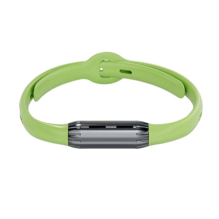 Portable Outdoor Plant Essential Oil Mosquito Repellent Bracelet, Color: Gunmetal Gray With Green