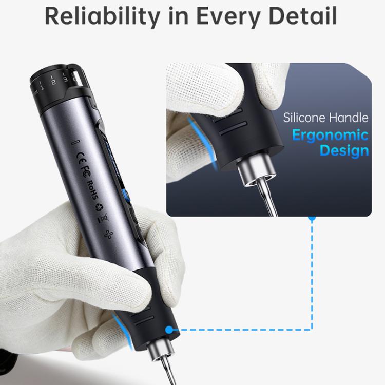 FNIRSI HS-03 0.96 Inch Screen Wireless Constant Temperature Electric Soldering Iron Mini Repair Soldering Iron Tool Kit
