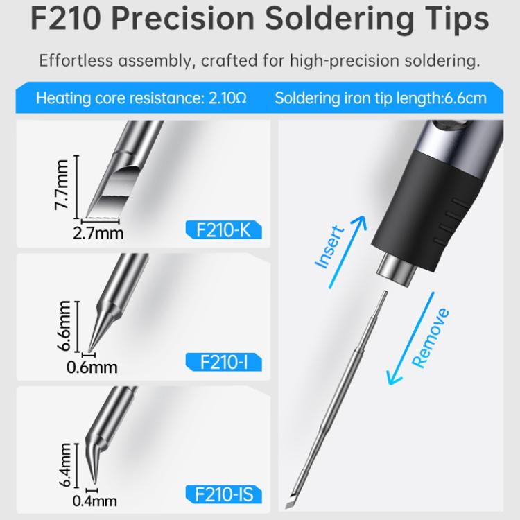 FNIRSI HS-03 0.96 Inch Screen Wireless Constant Temperature Electric Soldering Iron Mini Repair Soldering Iron Tool Kit