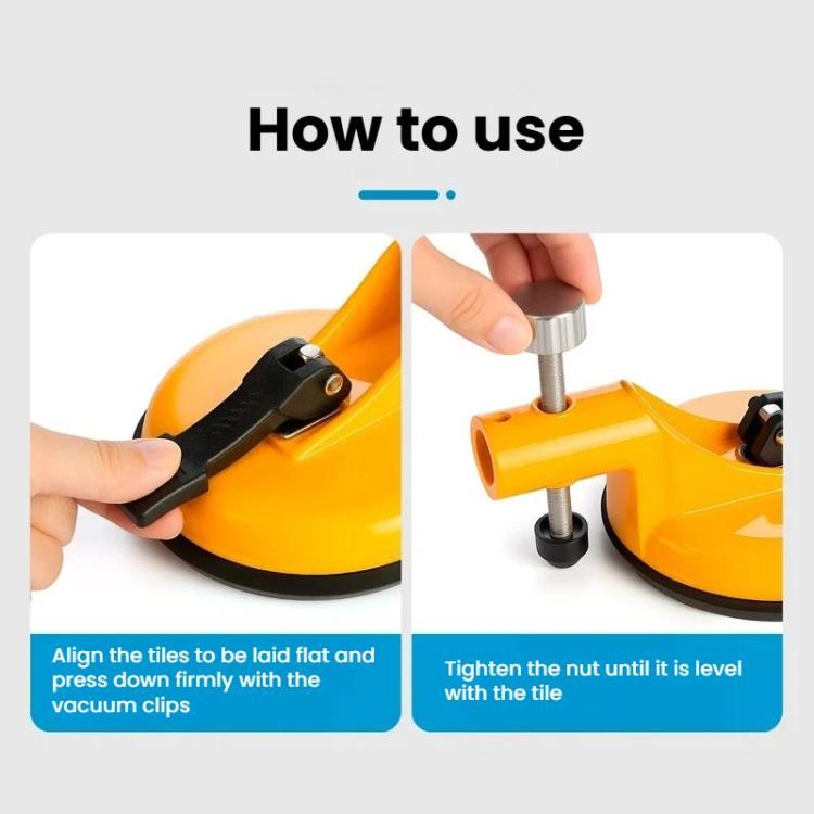 Single-claw Leveling Suction Cup Tool For Leveling Adjusting Securing Joints During Tile Stone Slab Installation