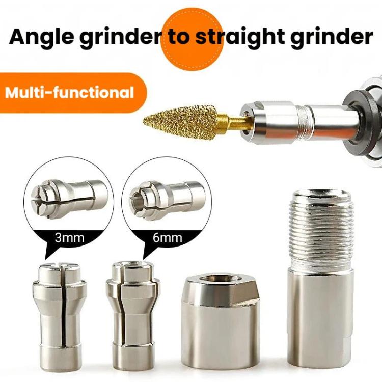 Angle Grinder To Straight Grinder Conversion Chuck Grinder Accessories, Spec: 6mm M10