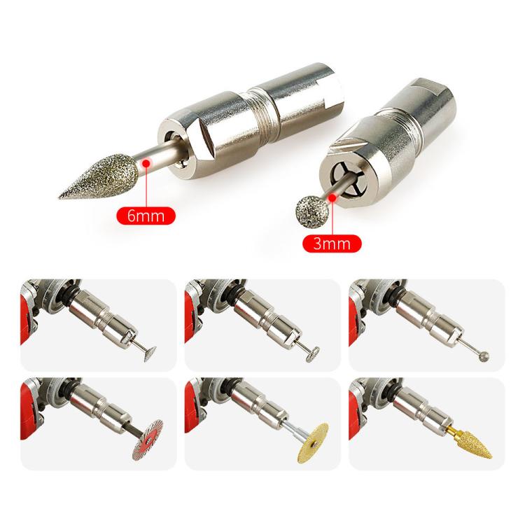 Angle Grinder To Straight Grinder Conversion Chuck Grinder Accessories, Spec: 3mm M14