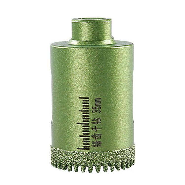 Serrated Hole Saw Tile Drill Bit, Bore Diameter: 35mm