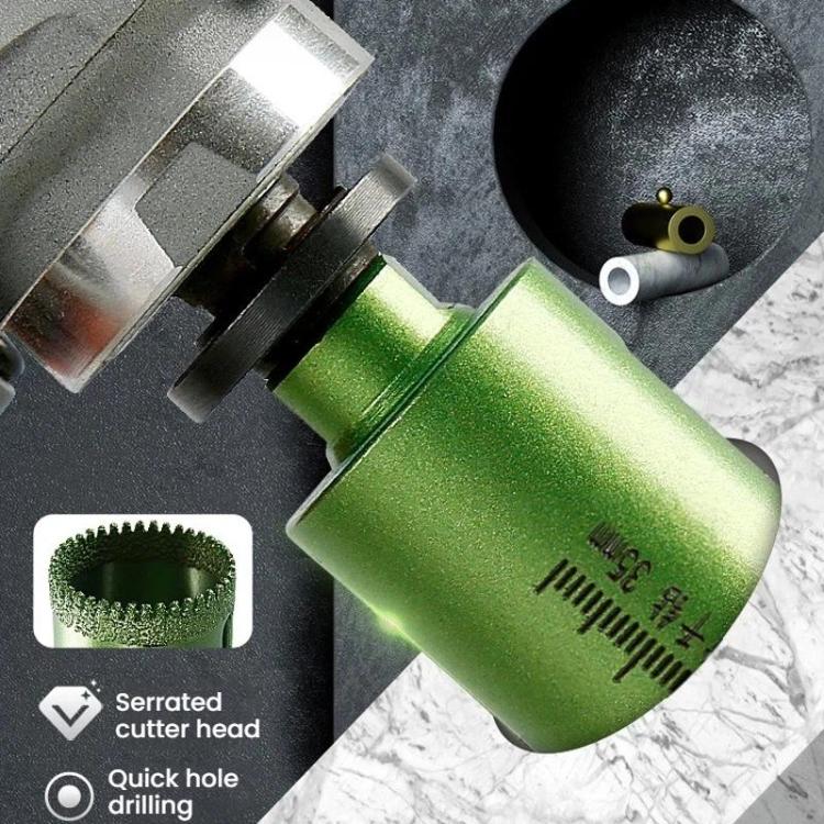 Serrated Hole Saw Tile Drill Bit, Bore Diameter: 25mm
