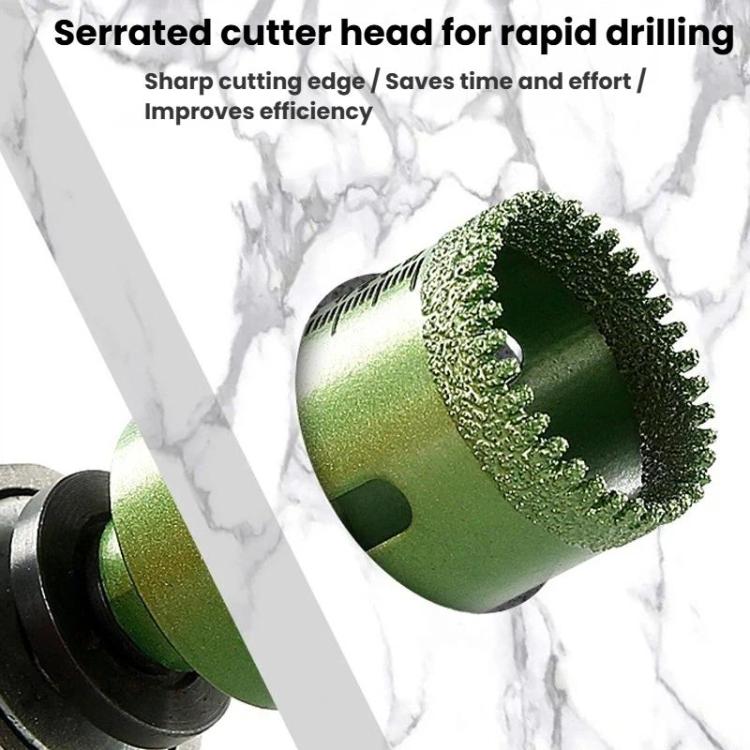 Serrated Hole Saw Tile Drill Bit, Bore Diameter: 25mm