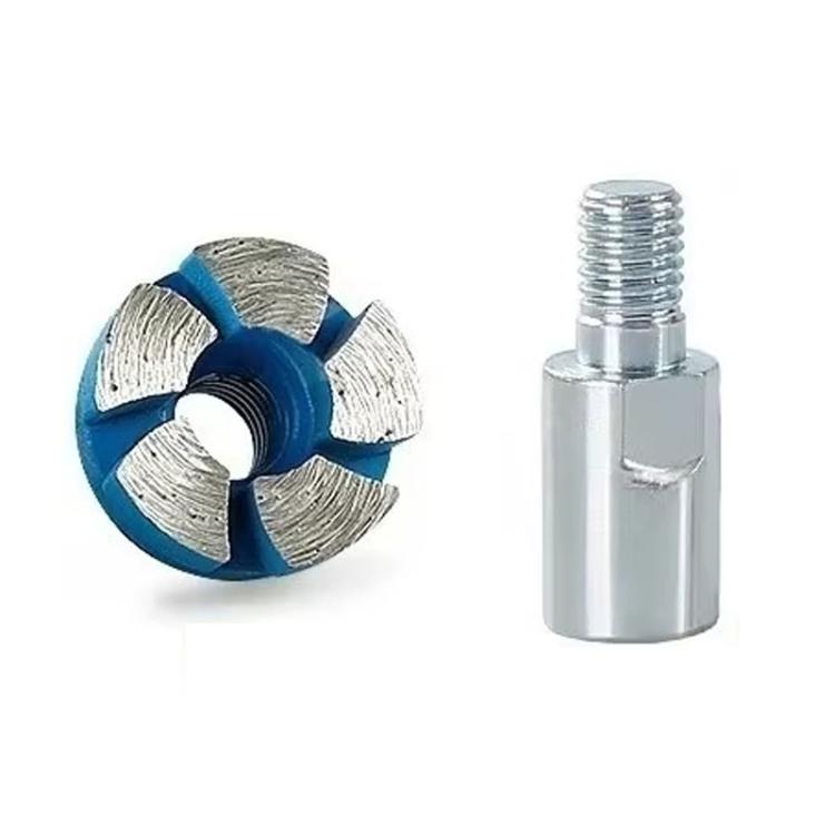 2.5mm Diamond Flat Grinding Disc Angle Grinder Small Grinding Disc, Spec: Grinding Head+4cm Extension Rod