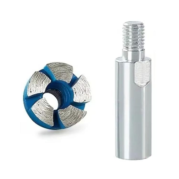 2.5mm Diamond Flat Grinding Disc Angle Grinder Small Grinding Disc, Spec: Grinding Head+6cm Extension Rod