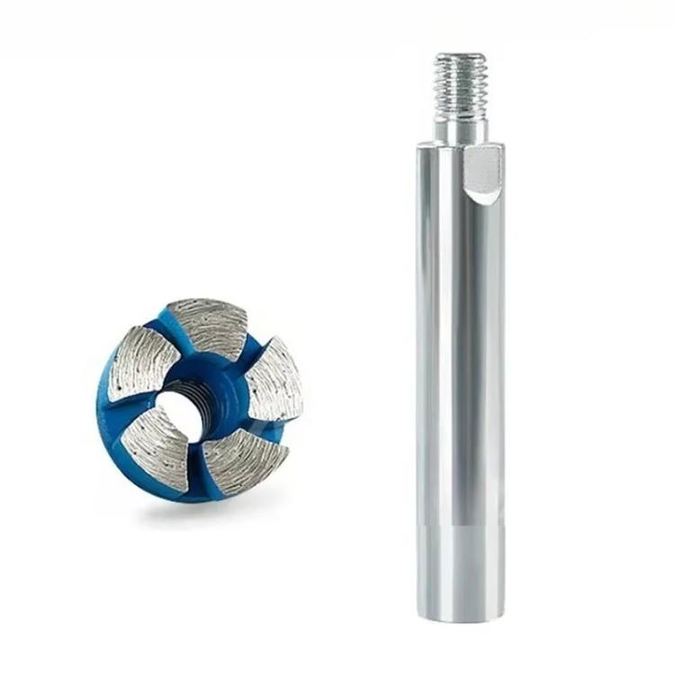 2.5mm Diamond Flat Grinding Disc Angle Grinder Small Grinding Disc, Spec: Grinding Head+8cm Extension Rod