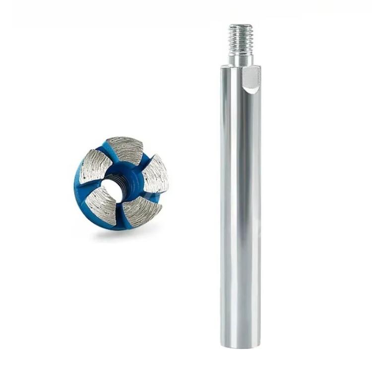 2.5mm Diamond Flat Grinding Disc Angle Grinder Small Grinding Disc, Spec: Grinding Head+14cm Extension Rod