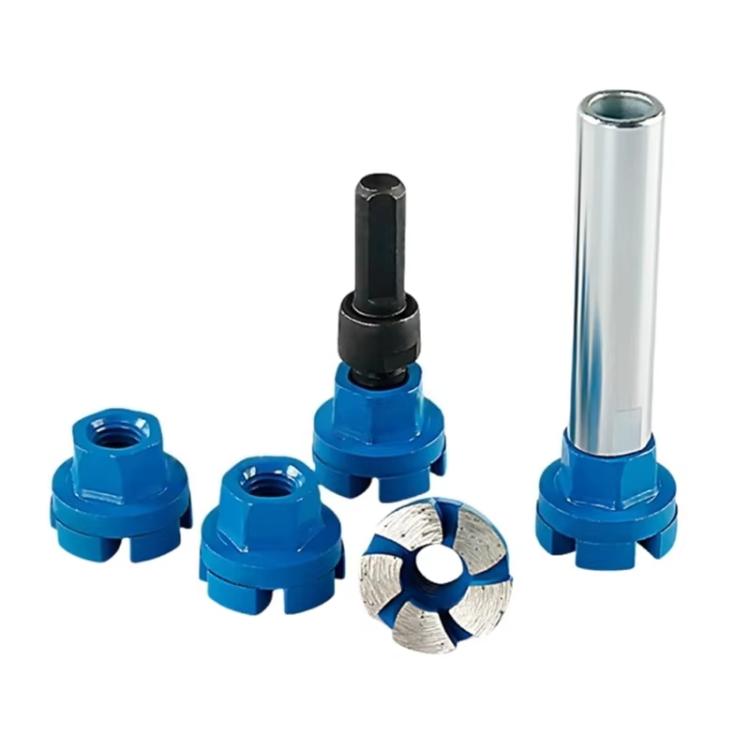 2.5mm Diamond Flat Grinding Disc Angle Grinder Small Grinding Disc, Spec: Grinding Head+4cm Extension Rod