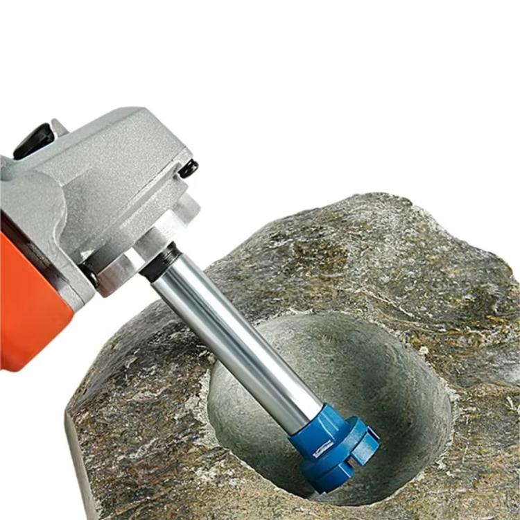2.5mm Diamond Flat Grinding Disc Angle Grinder Small Grinding Disc, Spec: Grinding Head+14cm Extension Rod