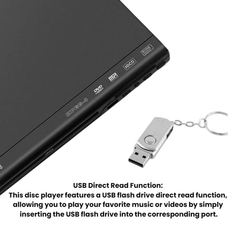 DVD Player High-Definition Mini CD Player