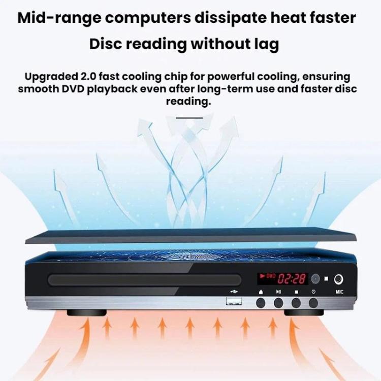 Home VCD/DVD High-Definition Eye-Friendly Disc Player