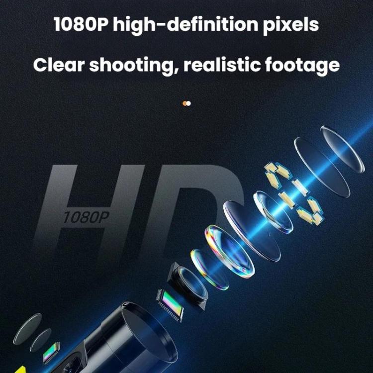 TESLONG WF200 WiFi HD Endoscope With LED Lights Handheld Industrial Inspection & Repair Borescope, Spec: Dual-Lens 8mm/5m