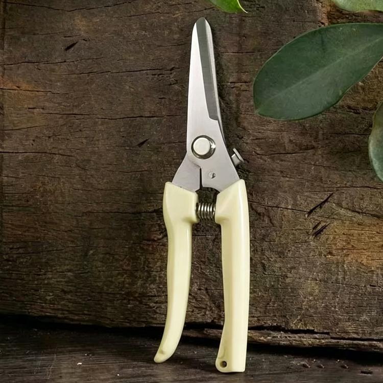 LsCook Heavy-Duty Stainless Steel Pruning Shears Multi-Purpose Gardening Shears