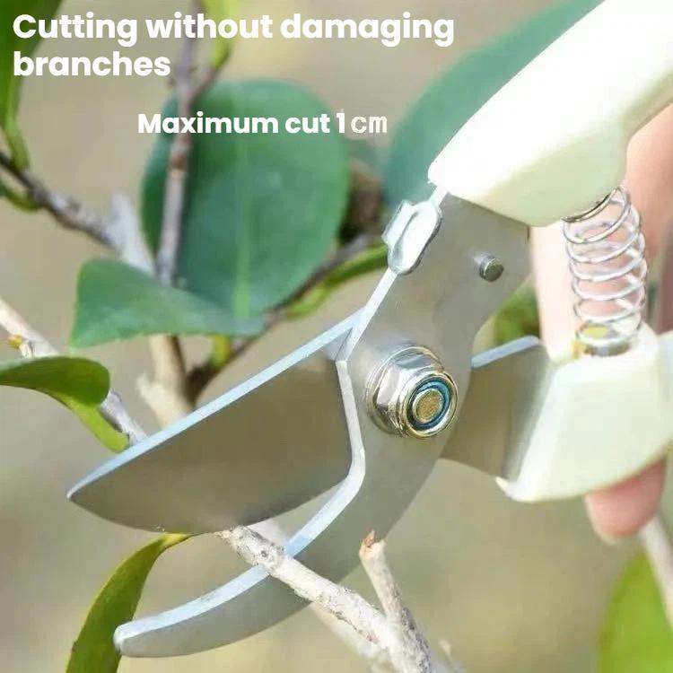 LsCook Heavy-Duty Stainless Steel Pruning Shears Multi-Purpose Gardening Shears