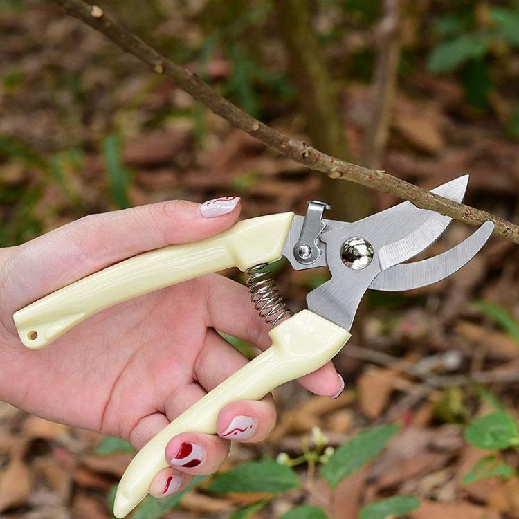LsCook Heavy-Duty Stainless Steel Pruning Shears Multi-Purpose Gardening Shears
