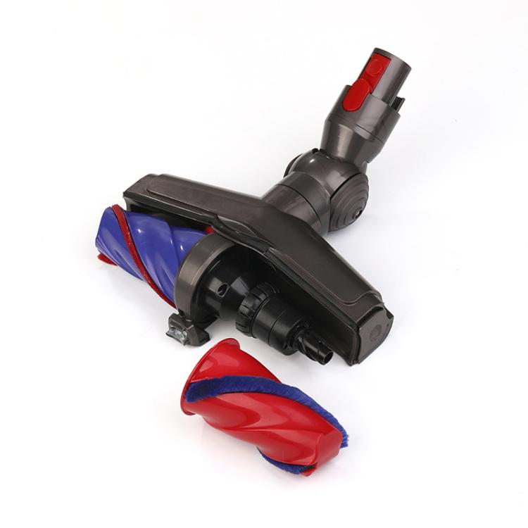 Dual Soft Roller Cleaner Head for Dyson V7 V8 V10 V11 V15 Vacuum Cleaners Motorized Floor Brush Attachment with Green LED Dust Detection - SD16