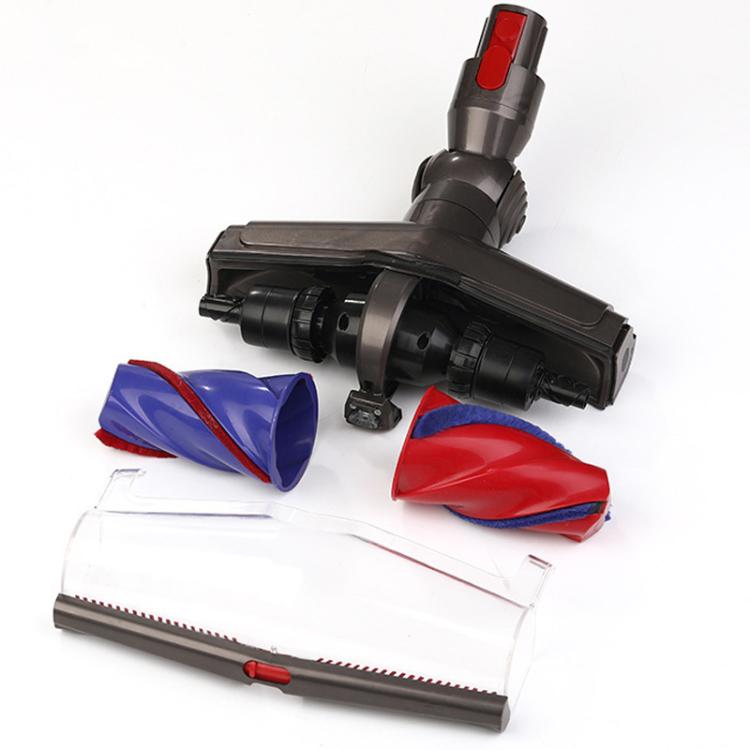 Dual Soft Roller Cleaner Head for Dyson V7 V8 V10 V11 V15 Vacuum Cleaners Motorized Floor Brush Attachment with Green LED Dust Detection - SD16