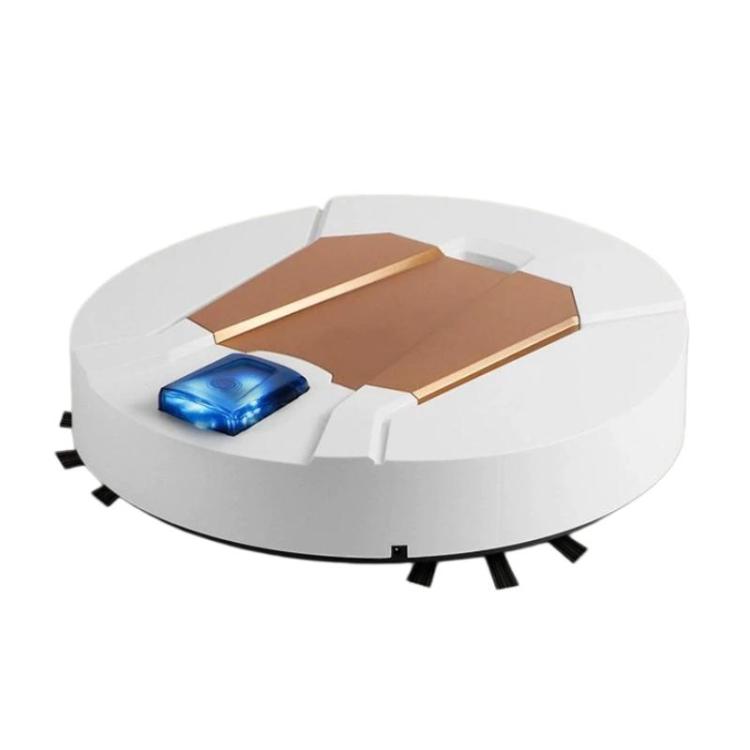 Mini Rechargeable Household Sweeping Robot Smart Vacuum Cleaner Cleaning Machine, Spec: White
