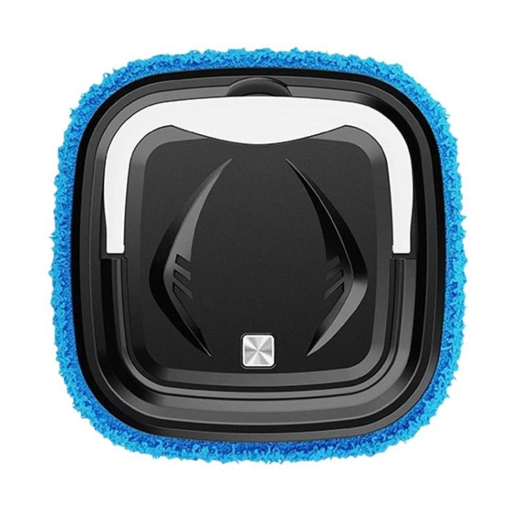 P6 Mini Rechargeable Household Floor Sweeping Robot Smart Multifunctional Floor Mop Cleaner, Spec: Black With 1 Towel