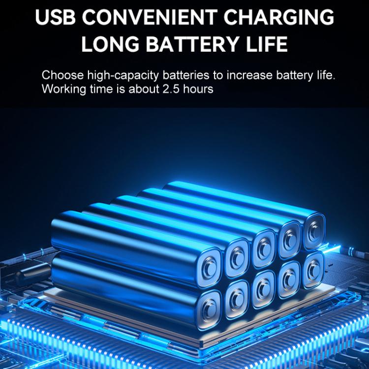 P6 Mini Rechargeable Household Floor Sweeping Robot Smart Multifunctional Floor Mop Cleaner, Spec: Black With 1 Towel