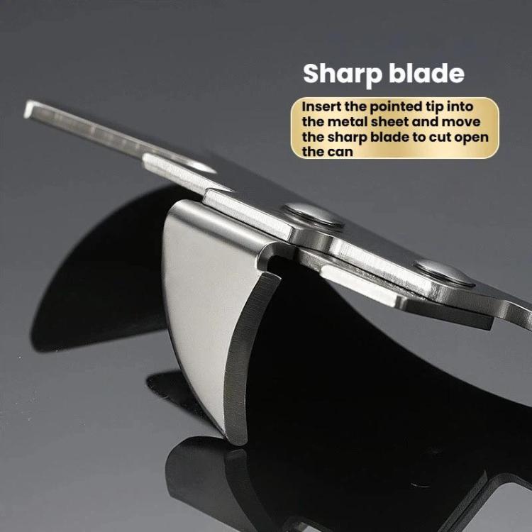LsCook 420 Stainless Steel Can Opener Compact Bottle Opener - Natural Color