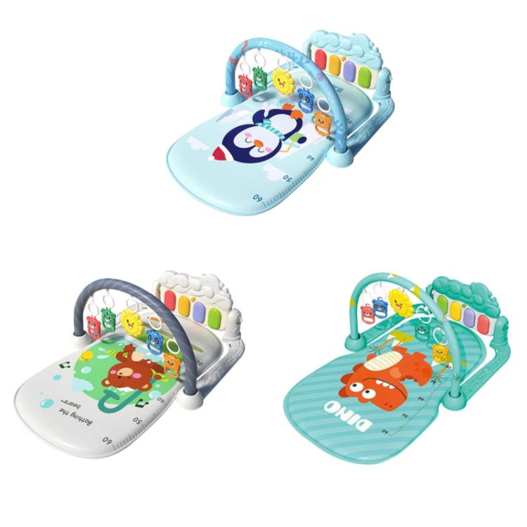 Toddler Toy Foot Piano Musical Gym Crawling Mat