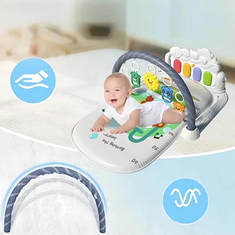 Toddler Toy Foot Piano Musical Gym Crawling Mat